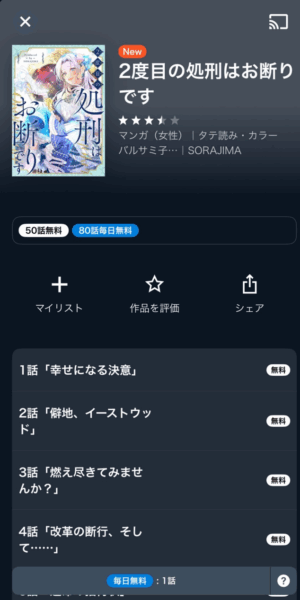 「2度目の処刑はお断りです」